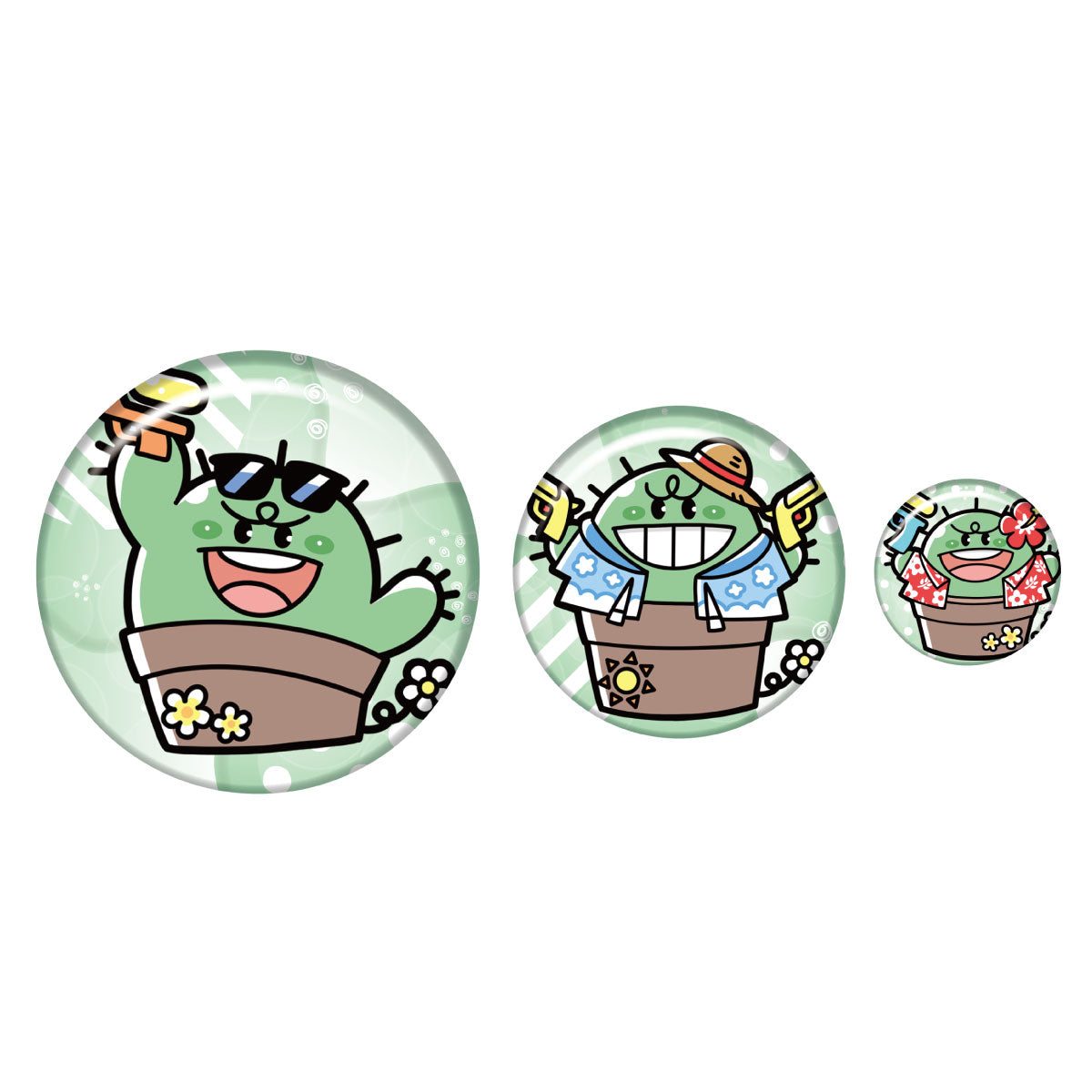 缶バッジ3個SET ぐちつぼ