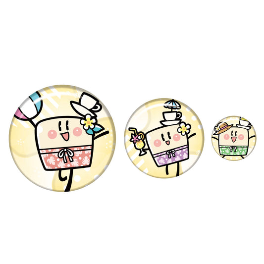 缶バッジ3個SET　んそめ